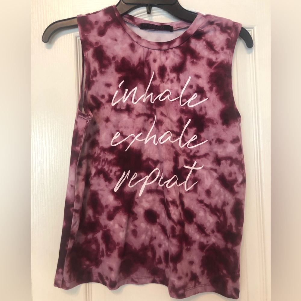 Love for Humanity Couture Tie-Dye Active Tank. Size S.